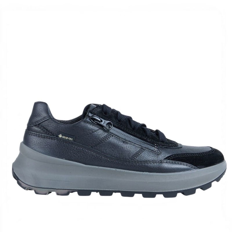 T4 Run Legero T4 Run Kadın Goretex Siyah Deri Ayakkabı