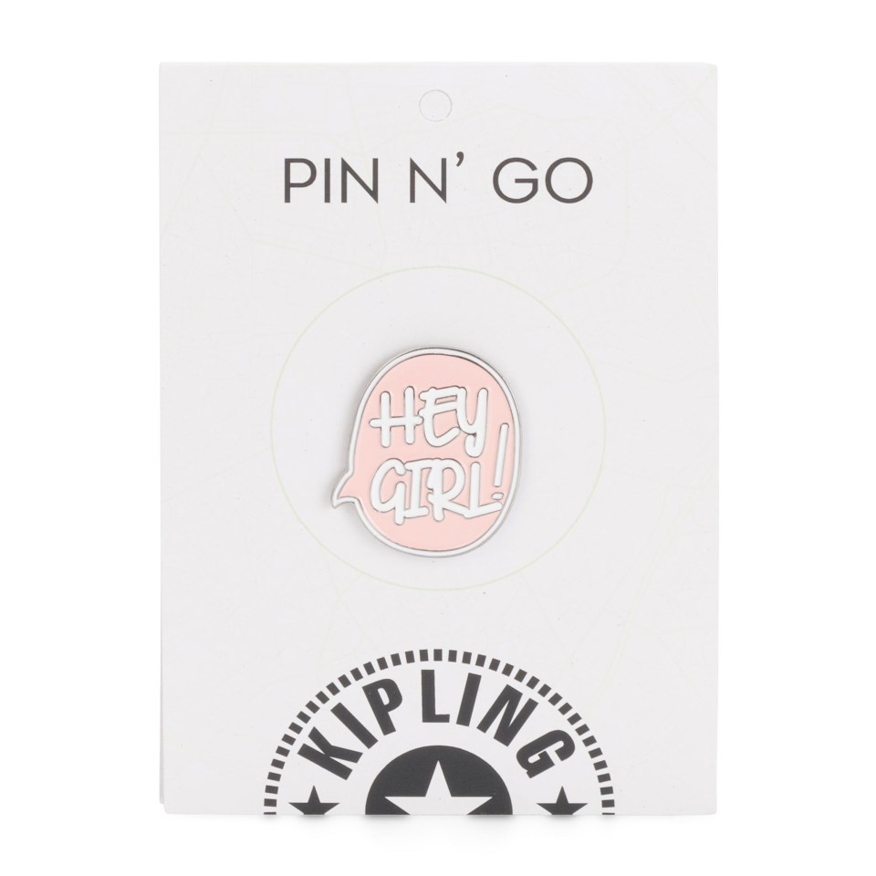 Talking Hey Girl Pin Rozet