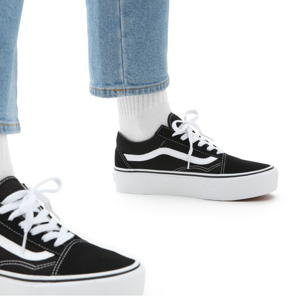 UA Old Skool Platform Kadın Bileksiz Platformlu Ayakkabı