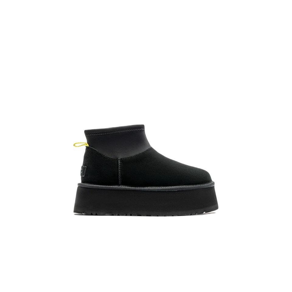 W Classic Mini Dipper Puffer Platform Topuklu Bot