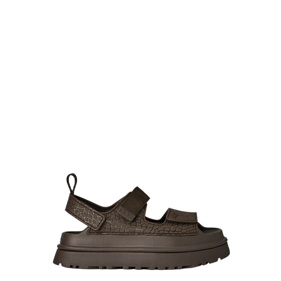 W Goldenglow Embossed Ugg Kadın Sandalet