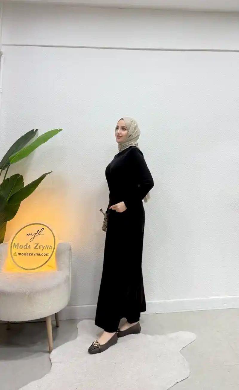 Ahenk Elbise Siyah 
