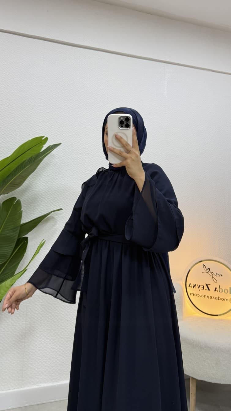 Alis Elbise Lacivert 