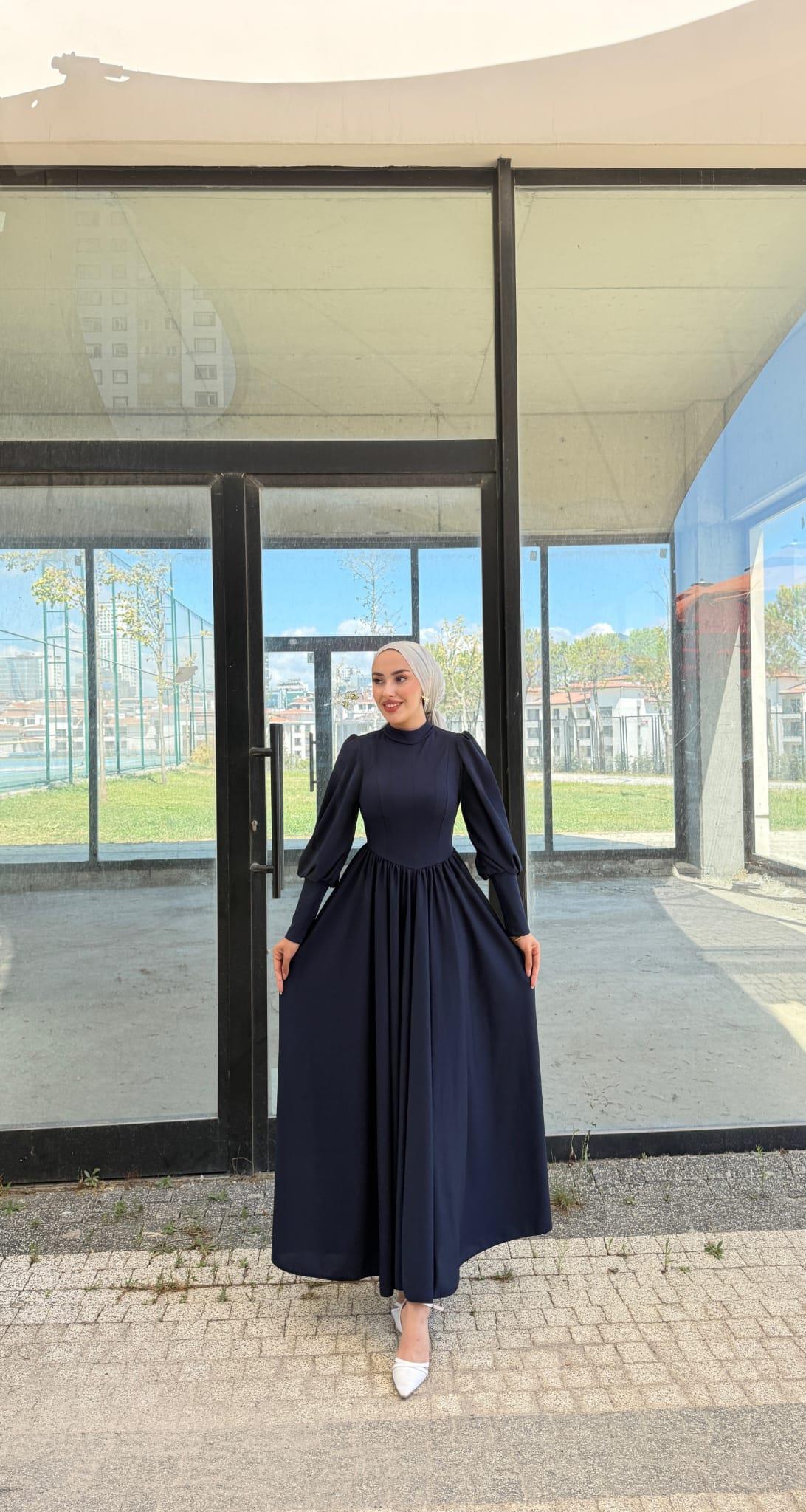 Arya Elbise Lacivert