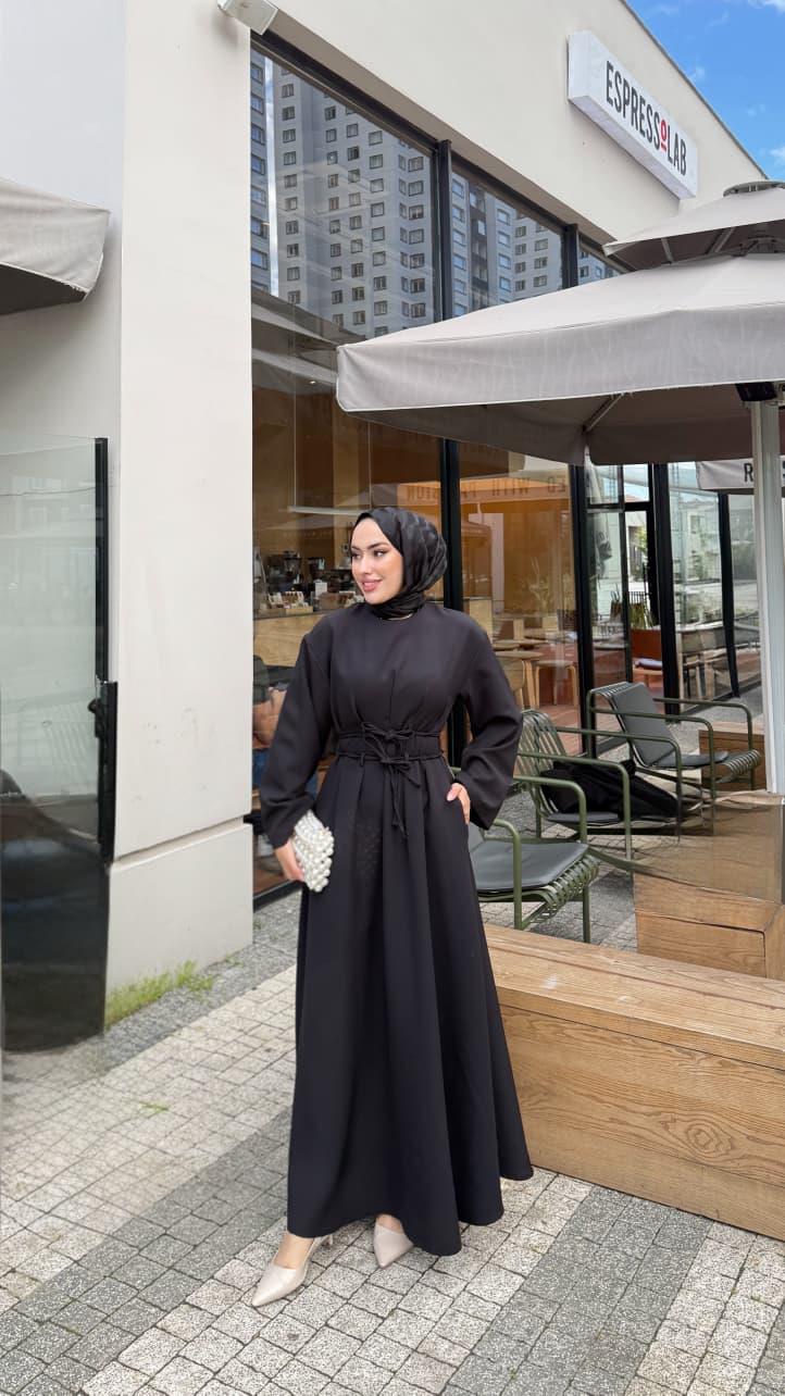 Azra Elbise Siyah 