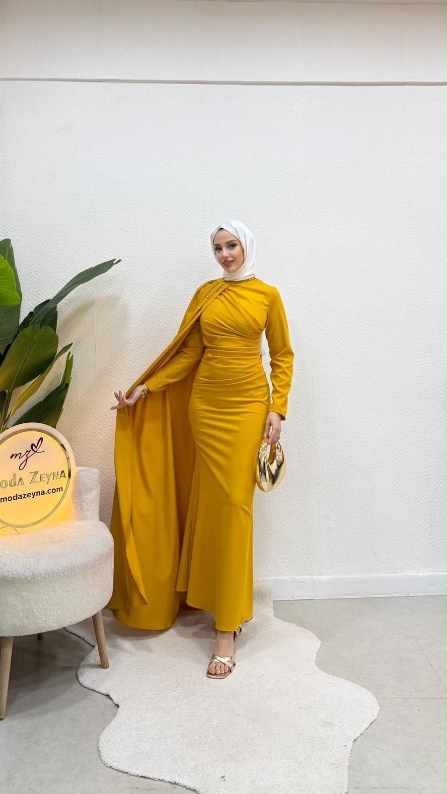 Dila Elbise Sarı 