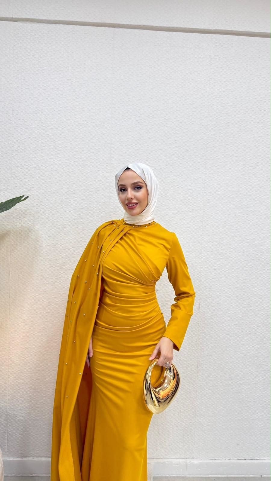 Dila Elbise Sarı 