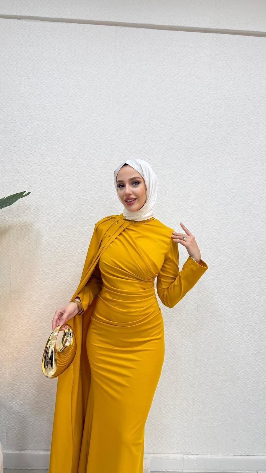 Dila Elbise Sarı 