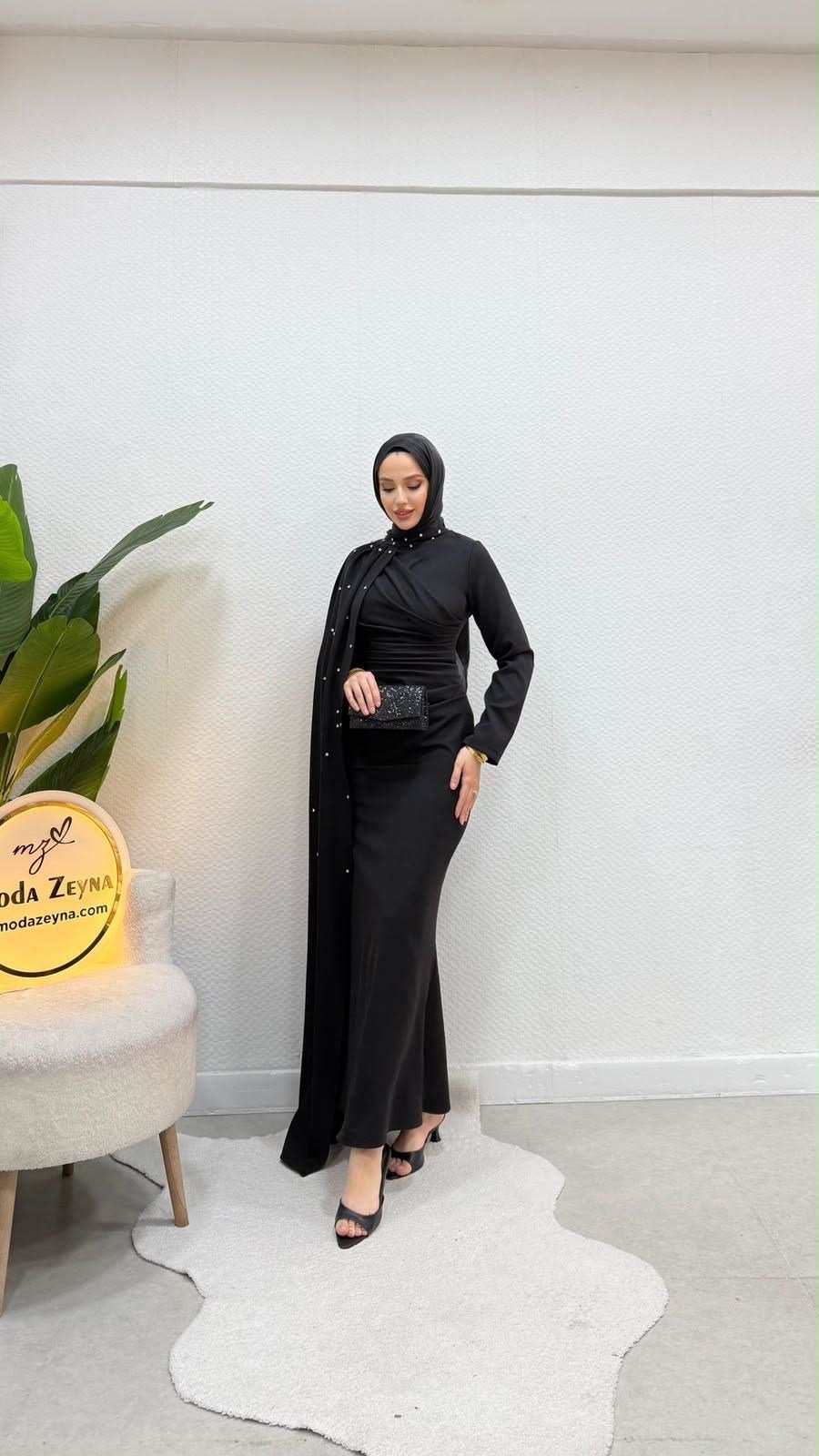 Dila Elbise Siyah 