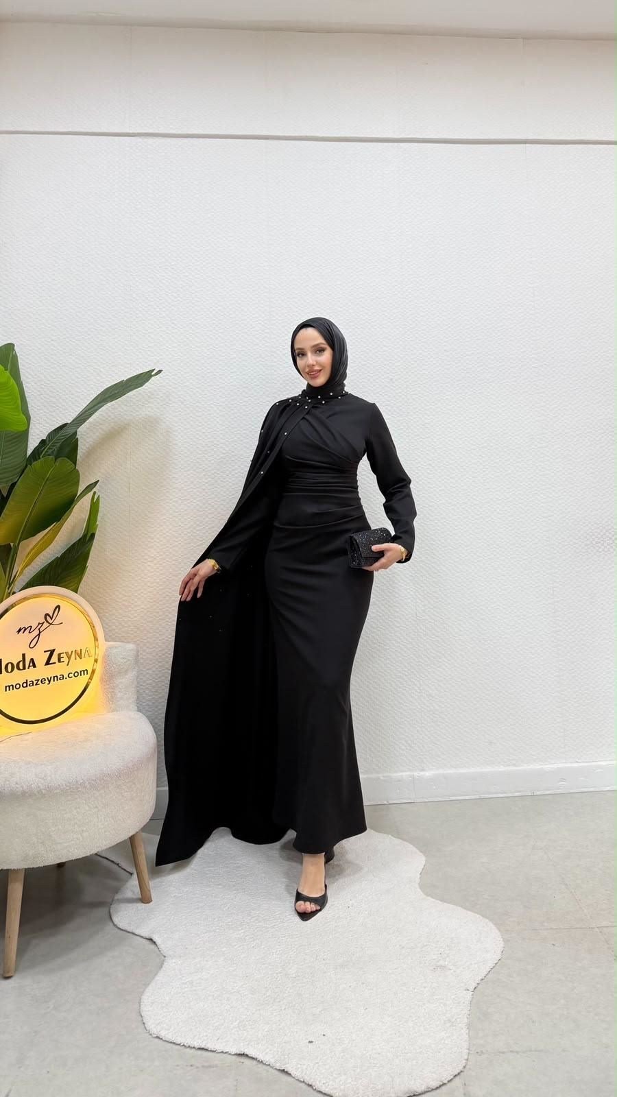 Dila Elbise Siyah 