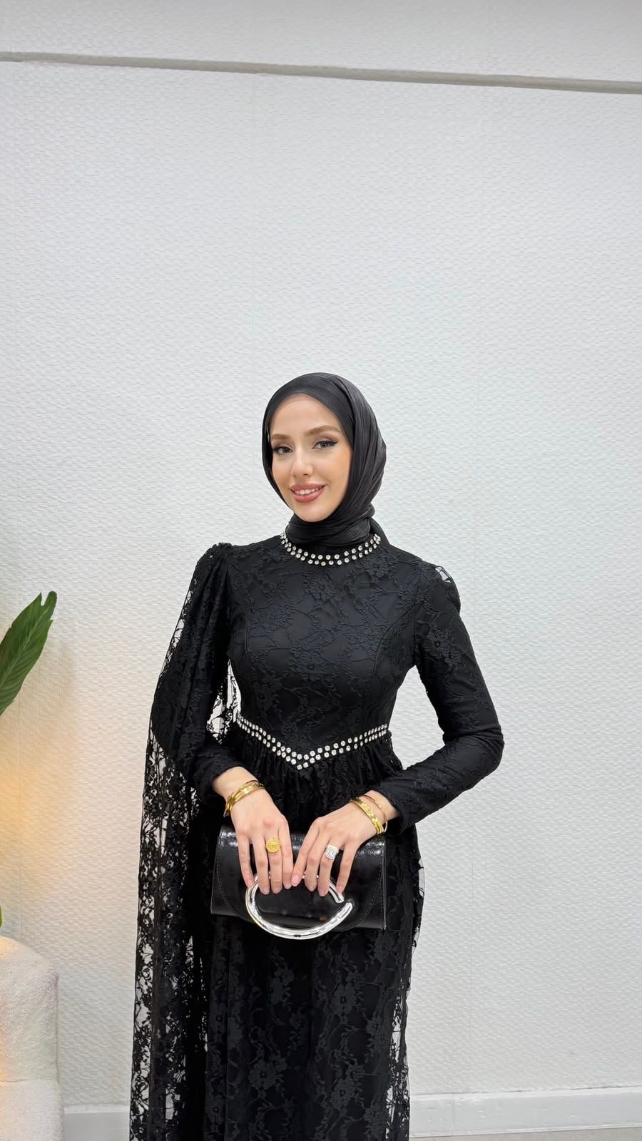 Dilber Abiye Siyah 