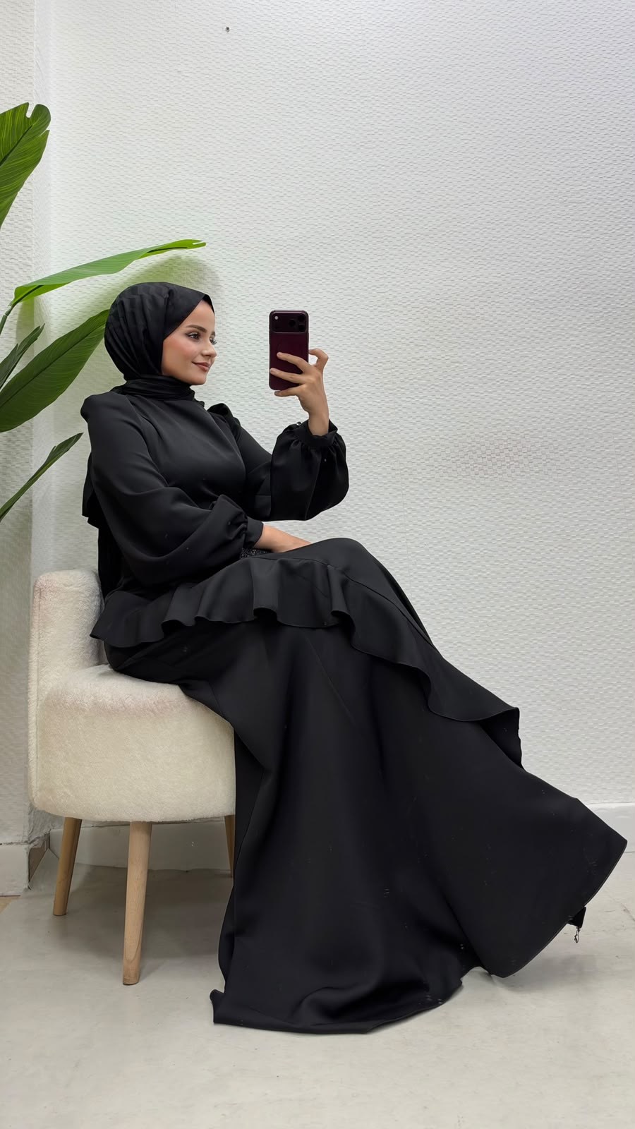 Diva Elbise Siyah 