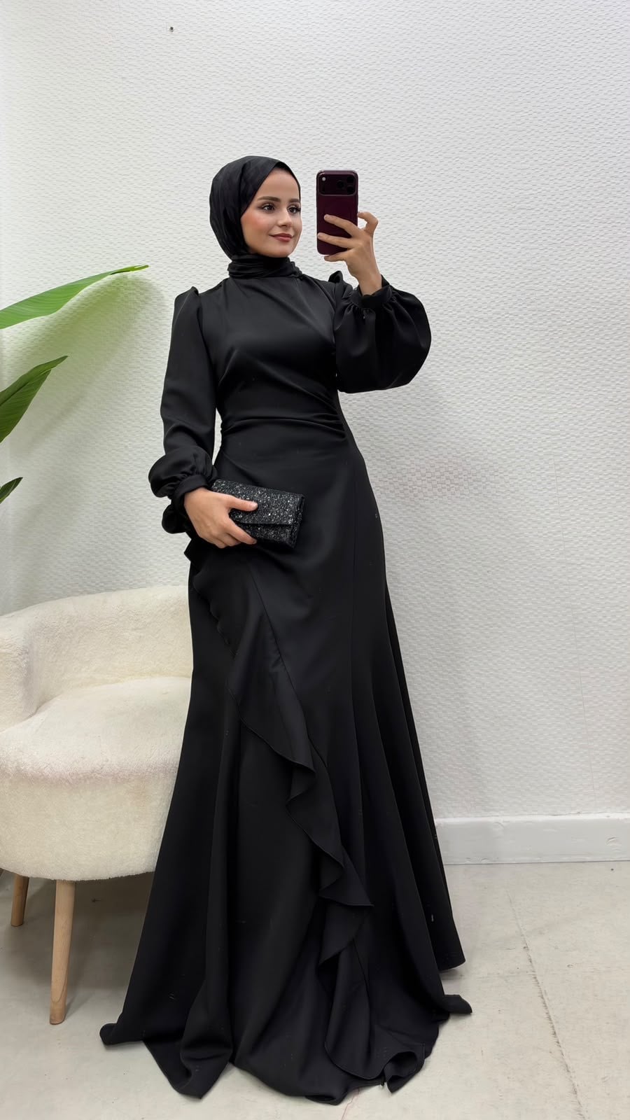 Diva Elbise Siyah 