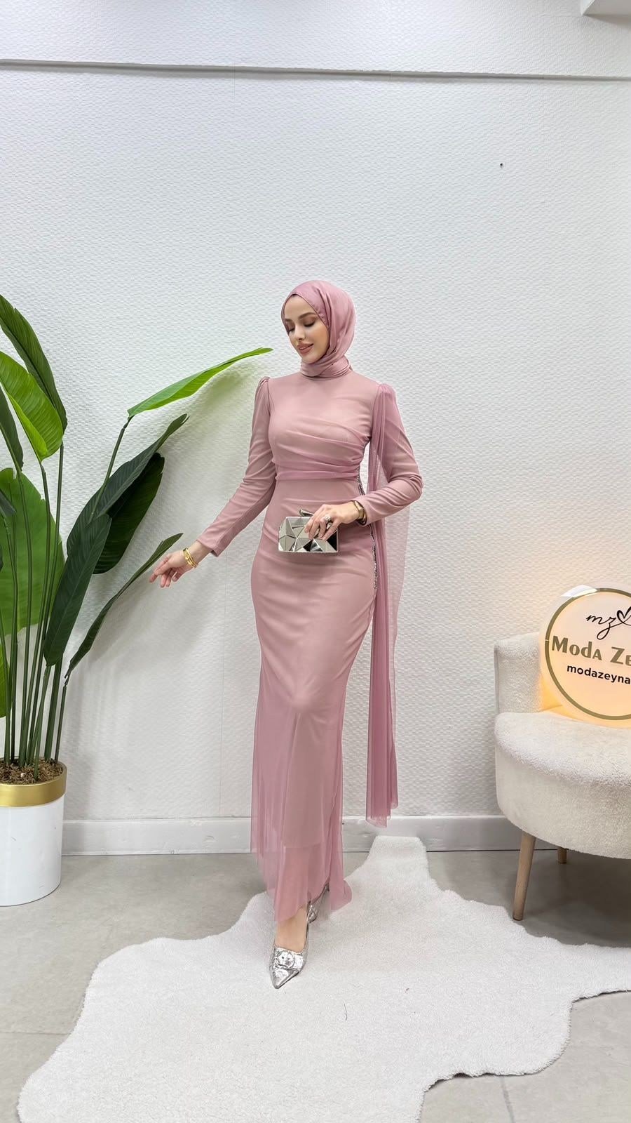 Hayal Elbise Pembe 