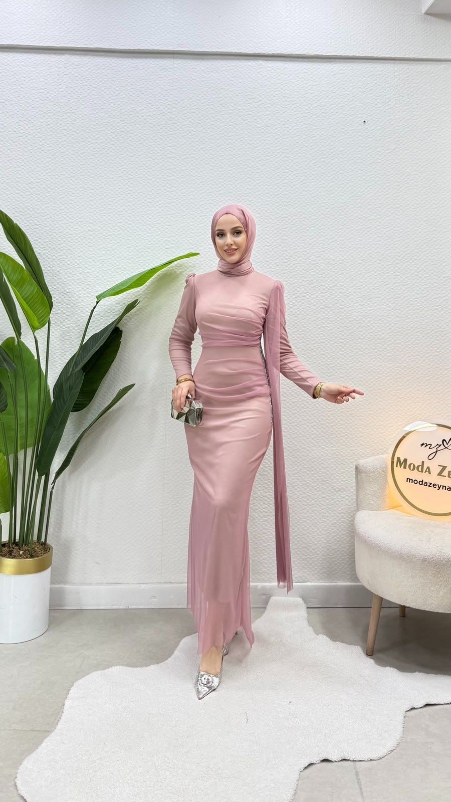 Hayal Elbise Pembe 