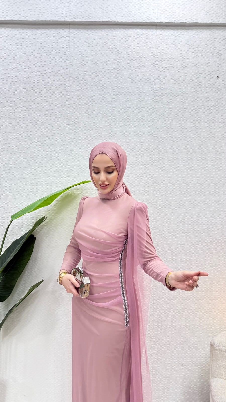 Hayal Elbise Pembe 