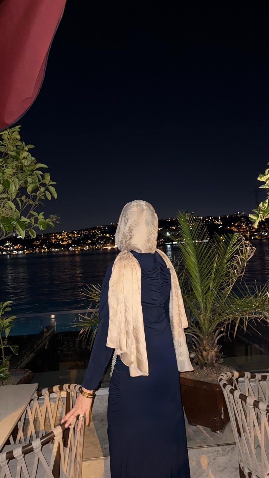 Leyla Elbise Lacivert 