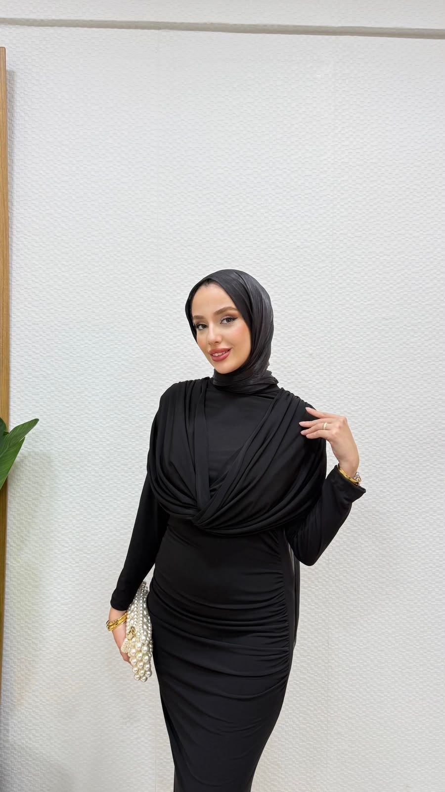 Leyla Elbise Siyah