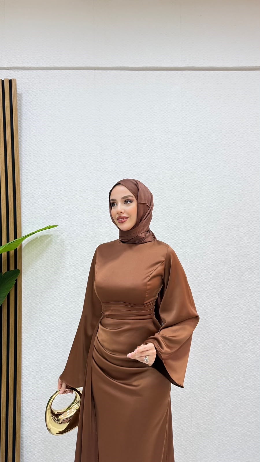 Zeyna Abiye Kahverengi