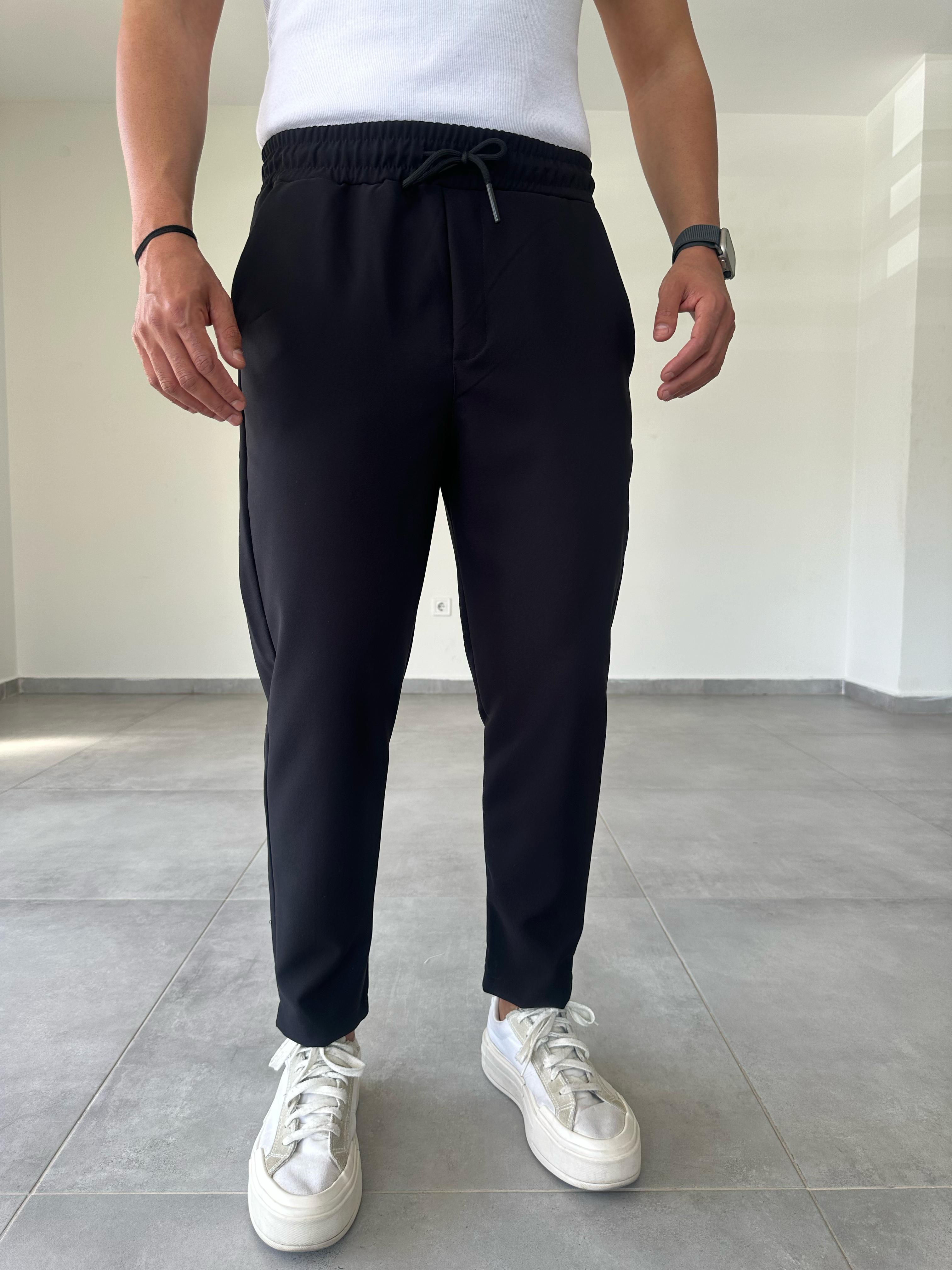 Carrot Fit Kesim Siyah Renk Jogger