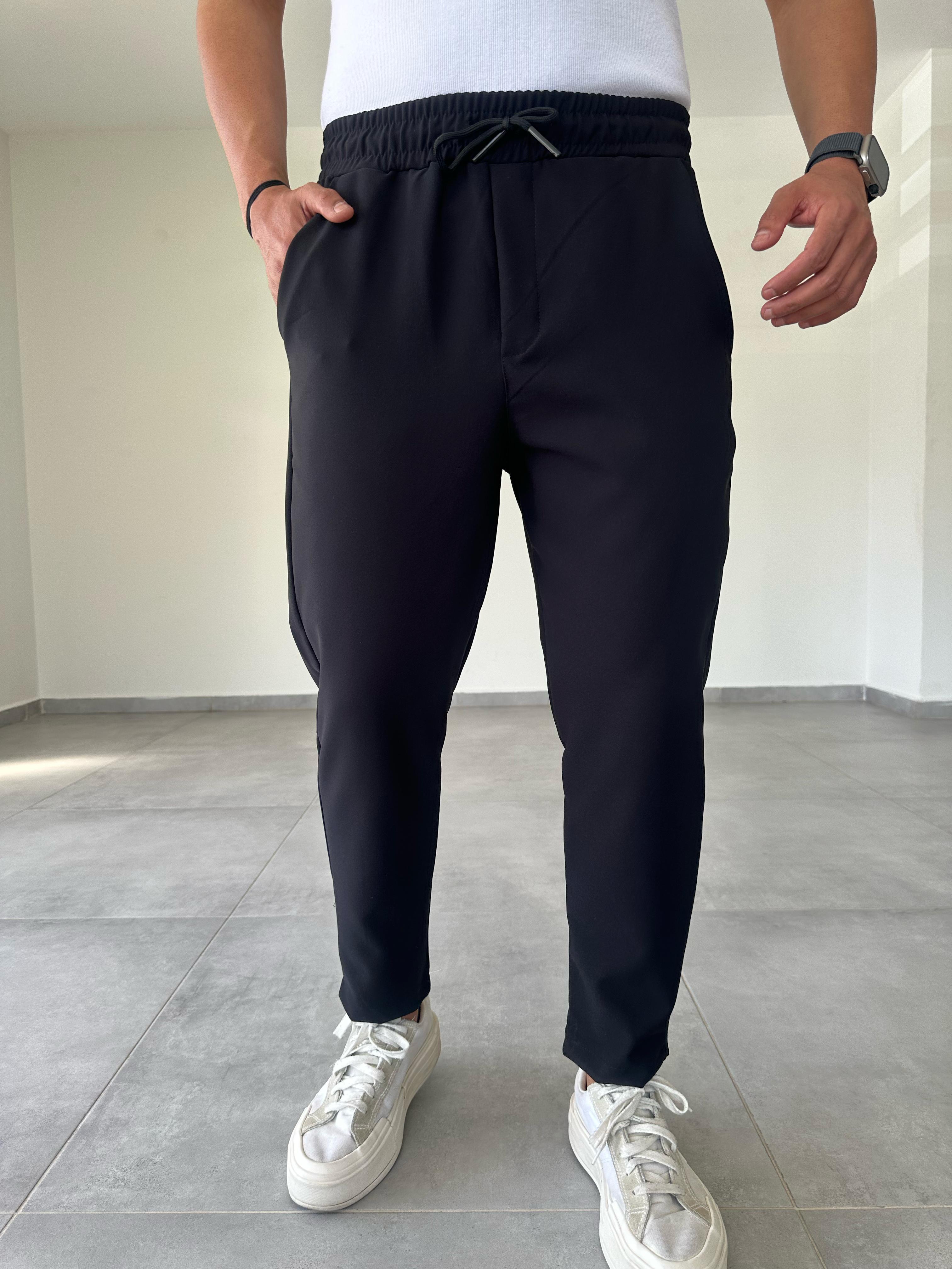 Carrot Fit Kesim Siyah Renk Jogger