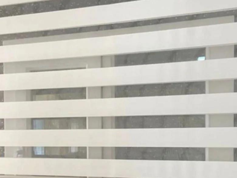 Beyaz  Zebra Perde 