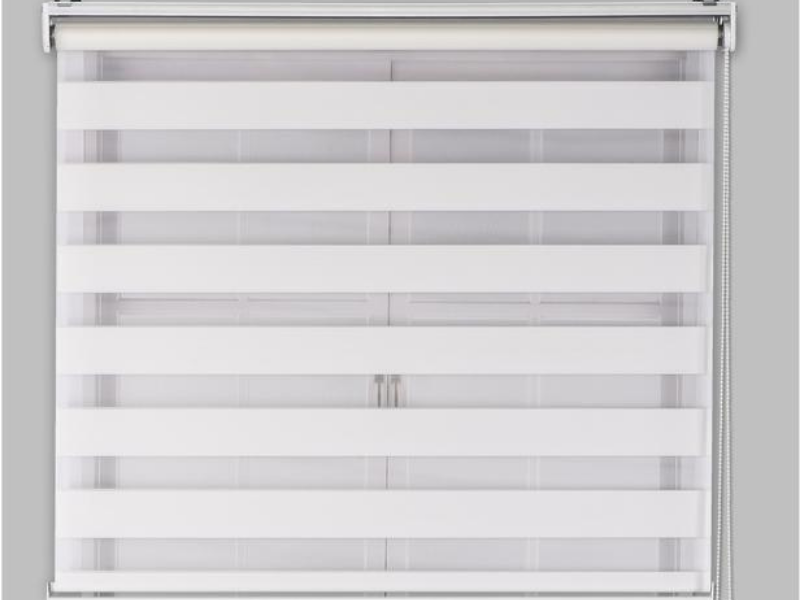 Beyaz  Zebra Perde 