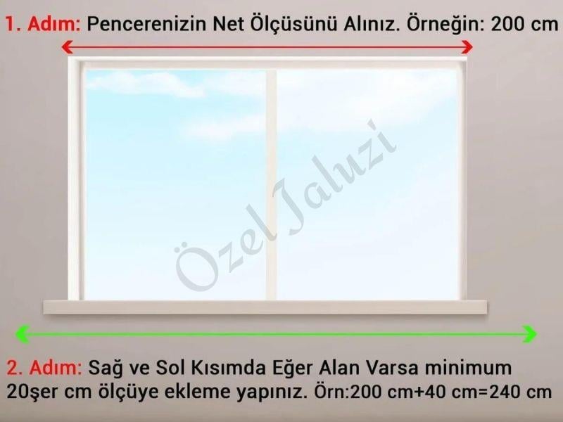 Ceviz Aleminyum Dekoratif Ray