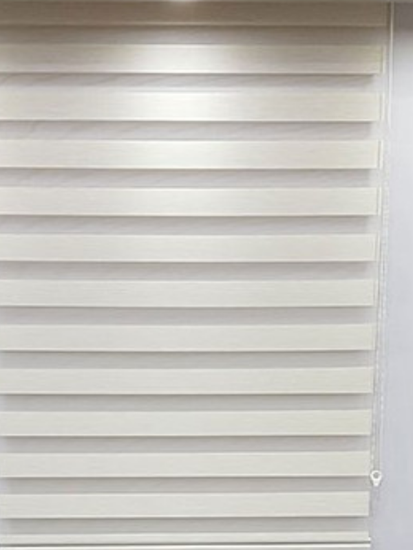 Krem  Zebra Perde 