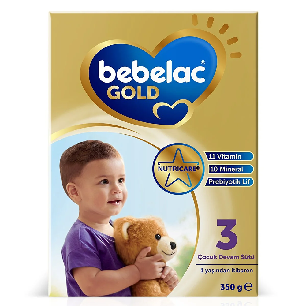 Bebelac Gold 3 Cocuk Devam Sutu (1 Yasindan Itibaren) 800 G'lik Kutu