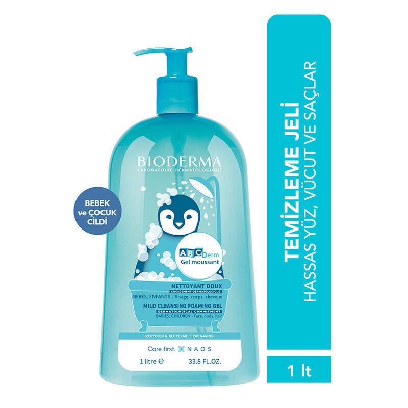 Bioderma Abc Derm Foaming Cleanser 1Lt