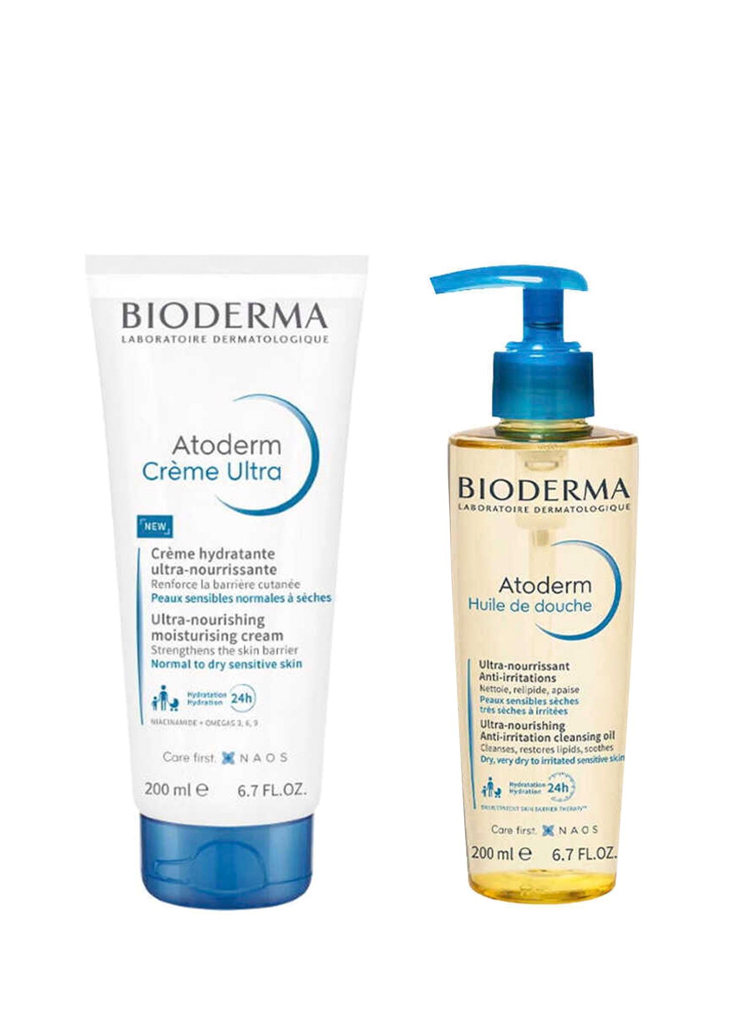 Bioderma Atoderm Cream 200ml&Shower Oil 200ml Özel Fiyat