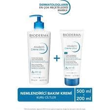 Bioderma Atoderm Cream Ultra 500+Cream Ultra 200ml Hediye