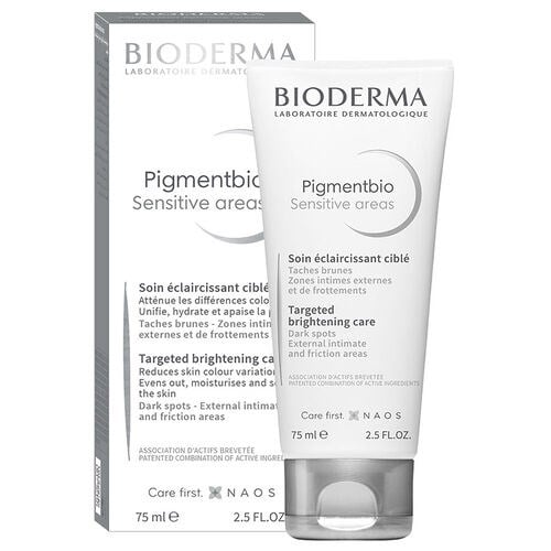 Bioderma Pigmentbio Sensitive Areas Genital Bölge, Eklem Bölgeleri Kararma Karşıtı Aydınlatıcı Krem 75 ml