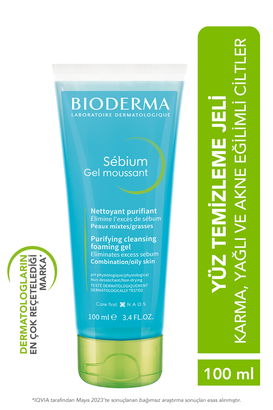 Bioderma Sébium Foaming Gel 100 ml