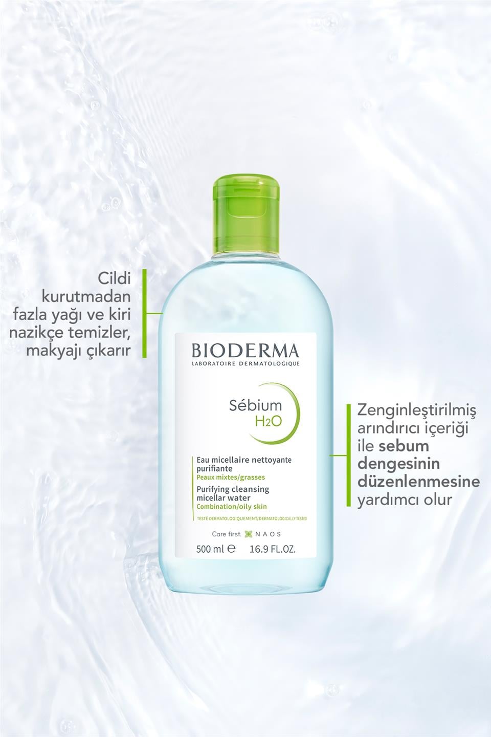 Bioderma Sébium H2O 500 ml