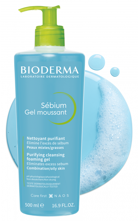 Bioderma Sebium Foaming Gel 500ml
