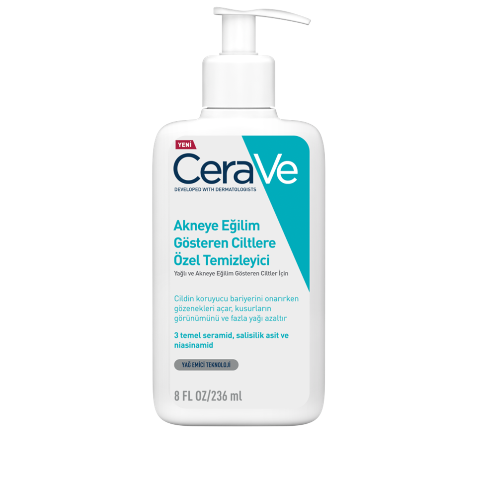 CeraVe Akneye Egilim Gösteren Ciltlere Özel Temizleyici 236 ml