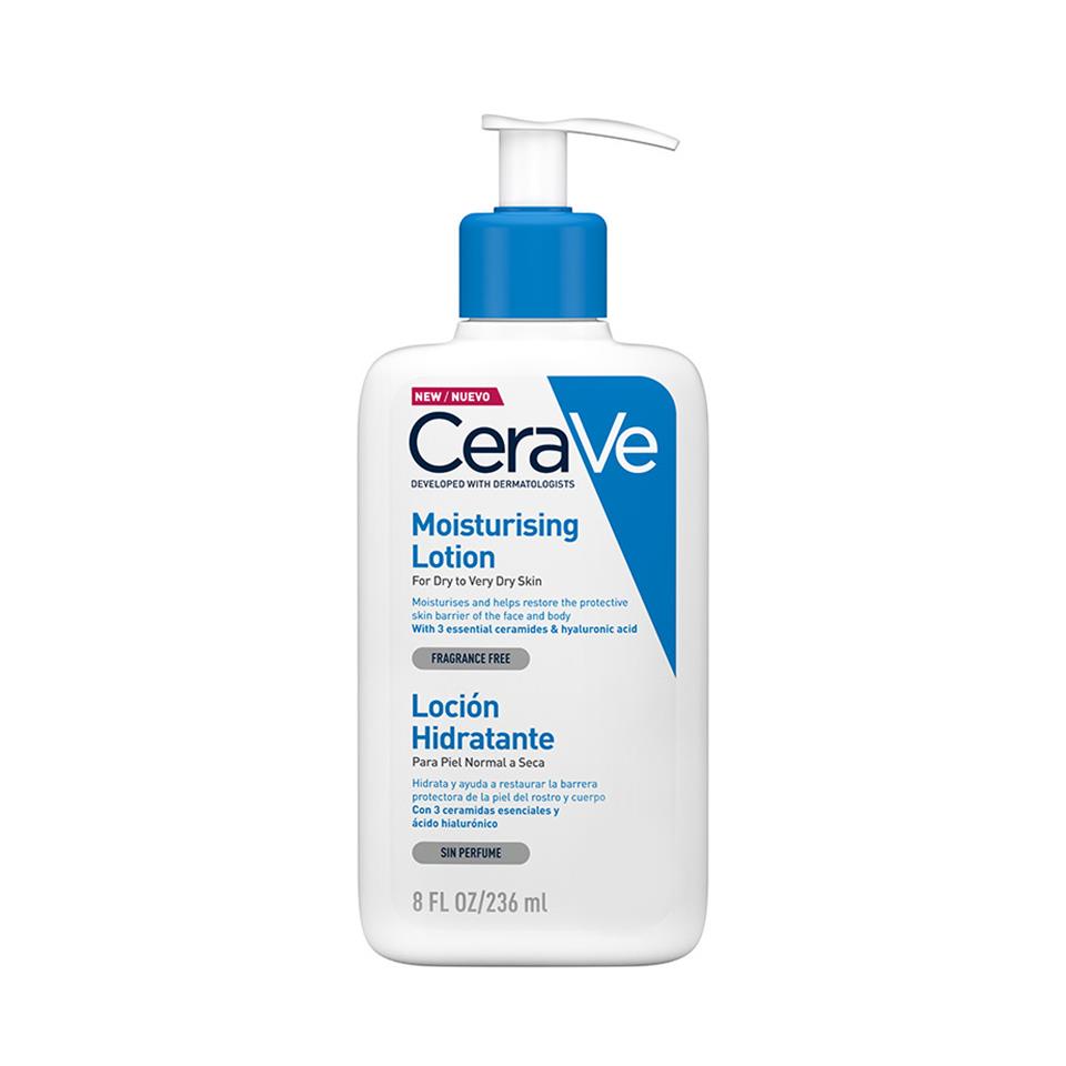 CeraVe Kuru ve Çok Kuru Ciltler için Yağsız Yüz ve Vücut Nemlendirici Losyon 236 ml