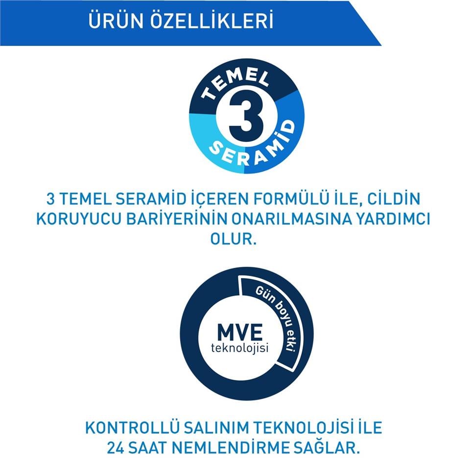 CeraVe Normal ve Kuru Ciltler için Nemlendiren Temizleyici 236 ml