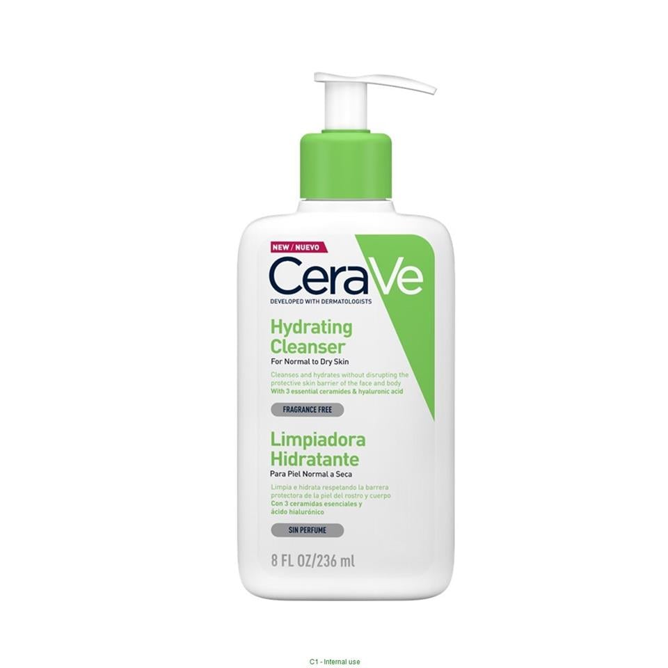 CeraVe Normal ve Kuru Ciltler için Nemlendiren Temizleyici 236 ml