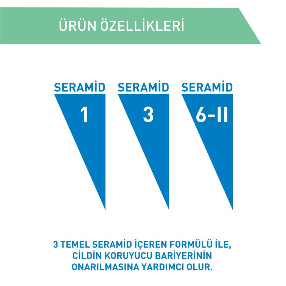 CeraVe Normalden Yağlıya Dönük Ciltler için Köpüren Temizleyici 236 ml