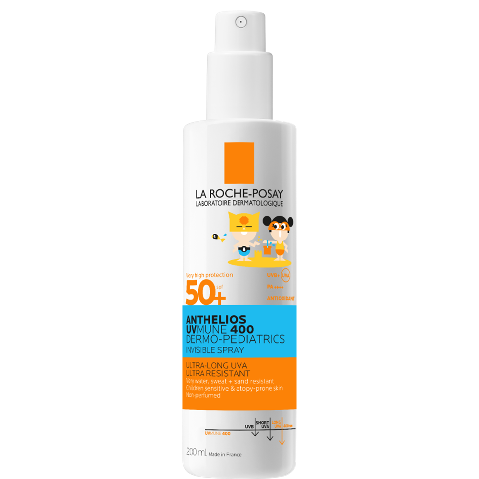 La Roche-Posay Anthelios Dermo Pediatrics İnvisible Sprey SPf 50+ 200 ml Çocuk yüz Güneş Koruyucu