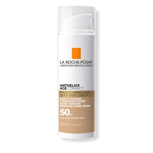 La Roche-Posay Anthelios SPF50+ Age Correct Günlük Kırışıklık Karşıtı Renkli Güneş Kremi 50 ml