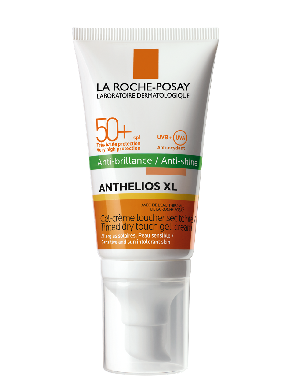 La Roche-Posay Anthelios UVMune SPF50+ Dry Touch Parlama Karşıtı Parfümsüz Renkli Jel Güneş Kremi 50 ml