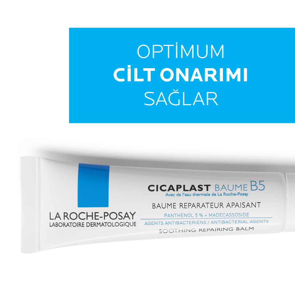 La Roche-Posay Cicaplast Baume B5 Onarıcı Bakım Kremi Tahriş Olmuş Ciltler 15 ml