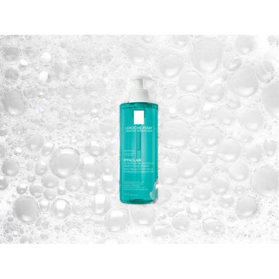 La Roche-Posay Effaclar Mikro Peeling Jel Yüz ve Vücut Temizleyici Jel 400 ml