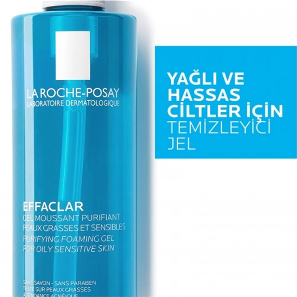 La Roche-Posay Effaclar Yağlı ve Hassas Ciltler için Temizleyici Jel 400 ml