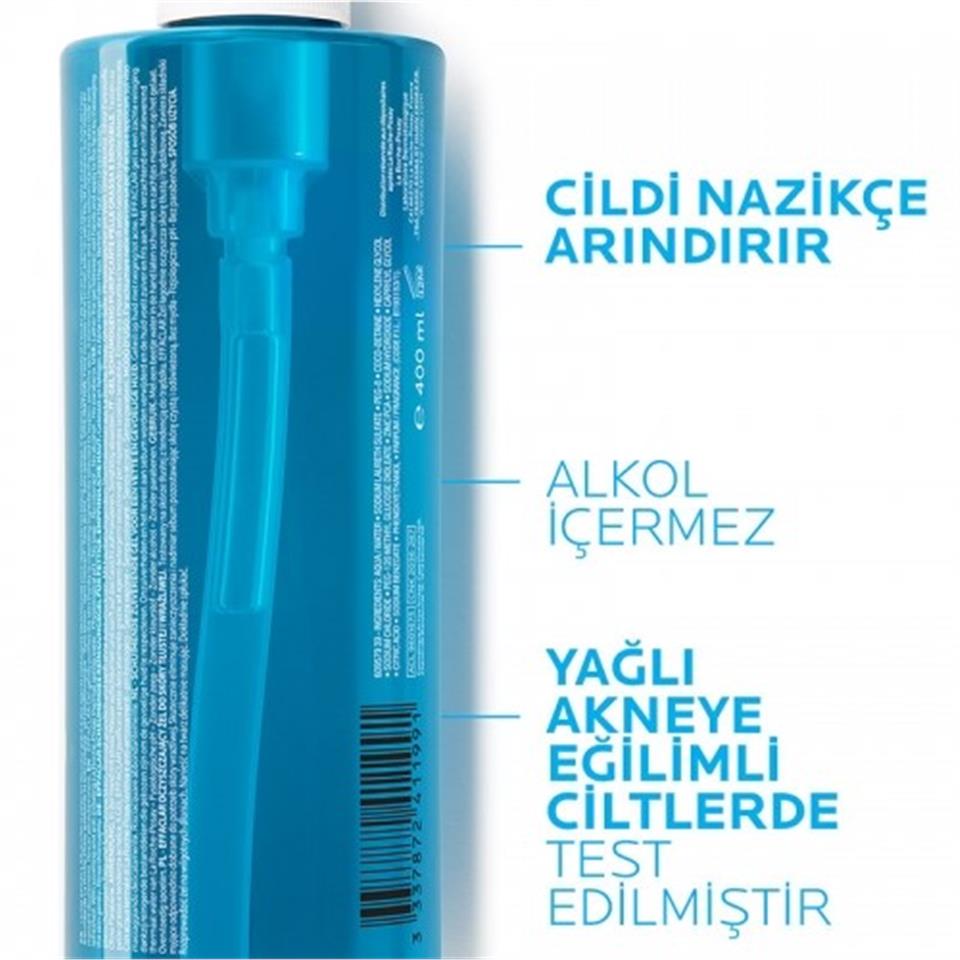 La Roche-Posay Effaclar Yağlı ve Hassas Ciltler için Yüz Temizleme Jeli 200 ml