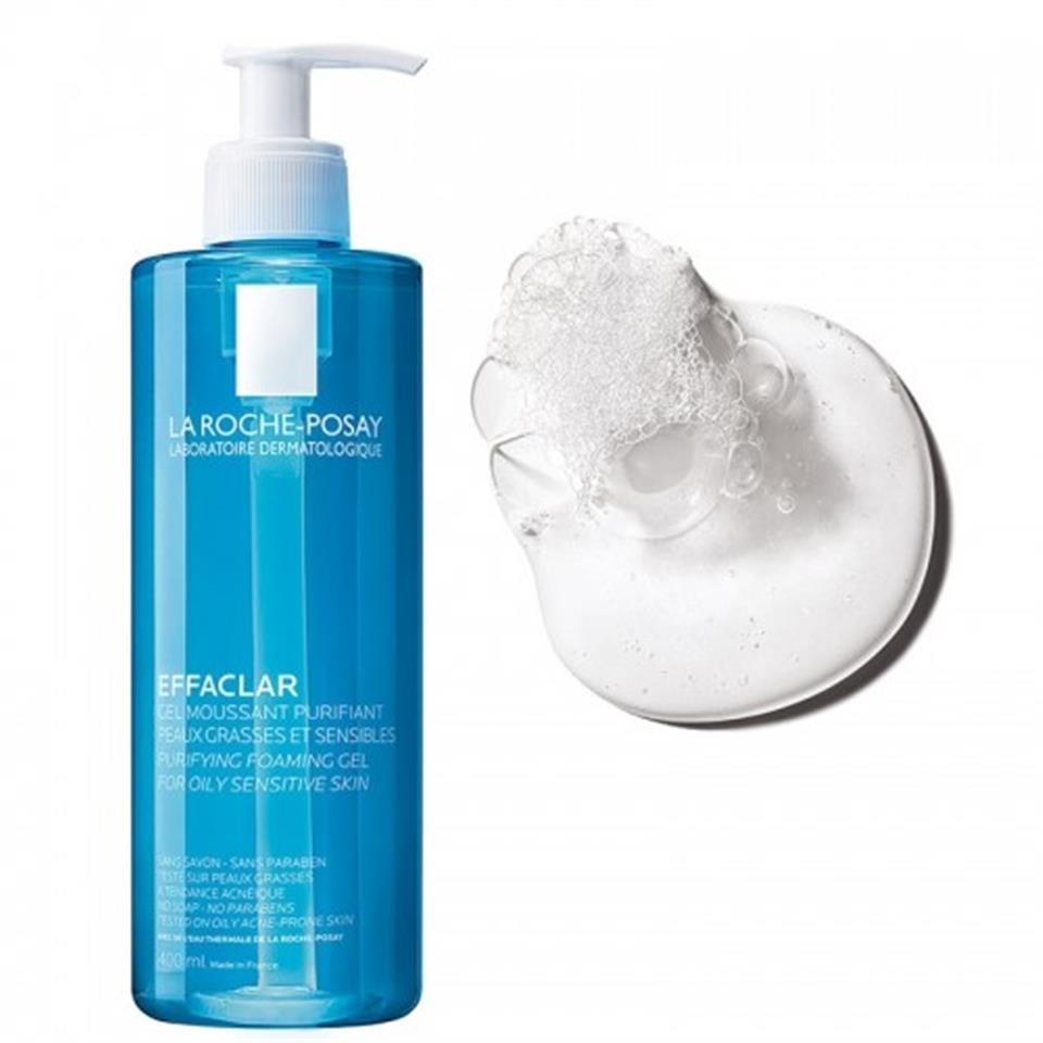 La Roche-Posay Effaclar Yağlı ve Hassas Ciltler için Temizleyici Jel 400 ml